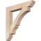 Ekena Millwork Balboa Slat Smooth Bracket, Douglas Fir, 5 1/2"W x 38"D x 38"H BKT06X38X38BOA06SDF - alternate 1